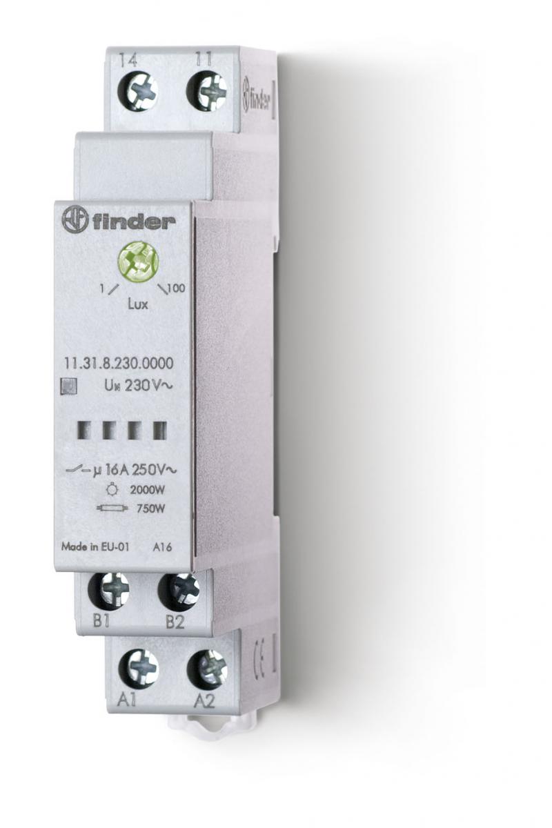 FINDER繼電器11系列暮光開關應用在鐵路工程