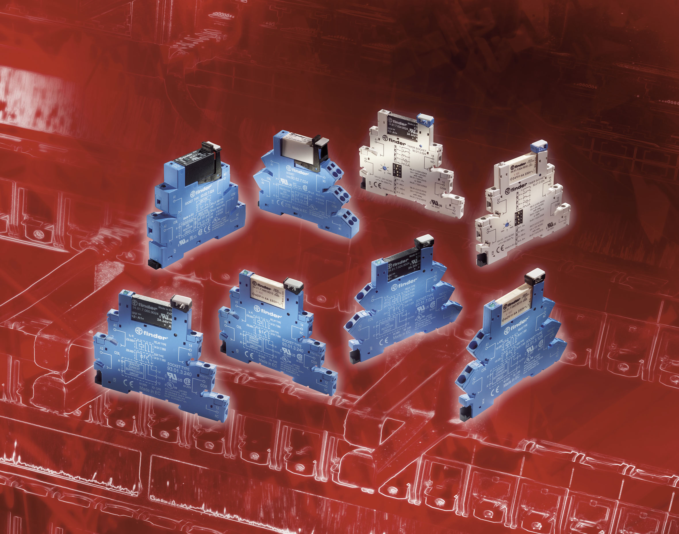 FINDER 继电器接口模块