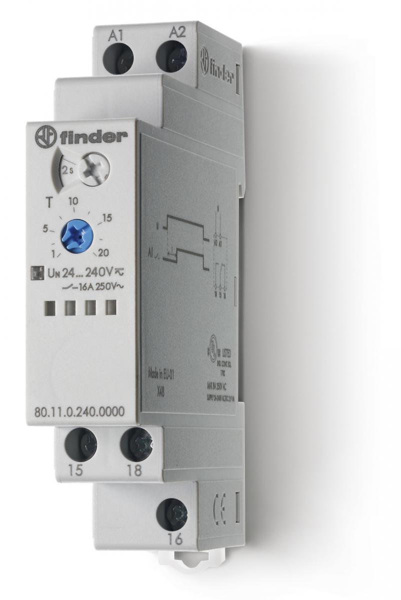 FINDER繼電器80系列模塊化計時器應用在鐵路工程