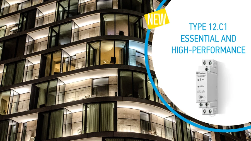 FINDER通过新型12.C1扩展了时间开关的范围