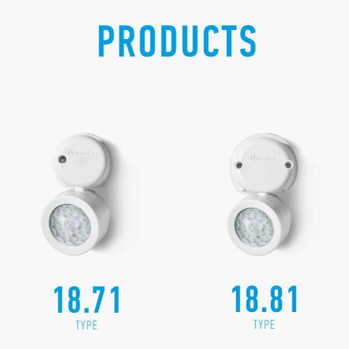 Finder新型PIR运动探测器18.71、18.81型