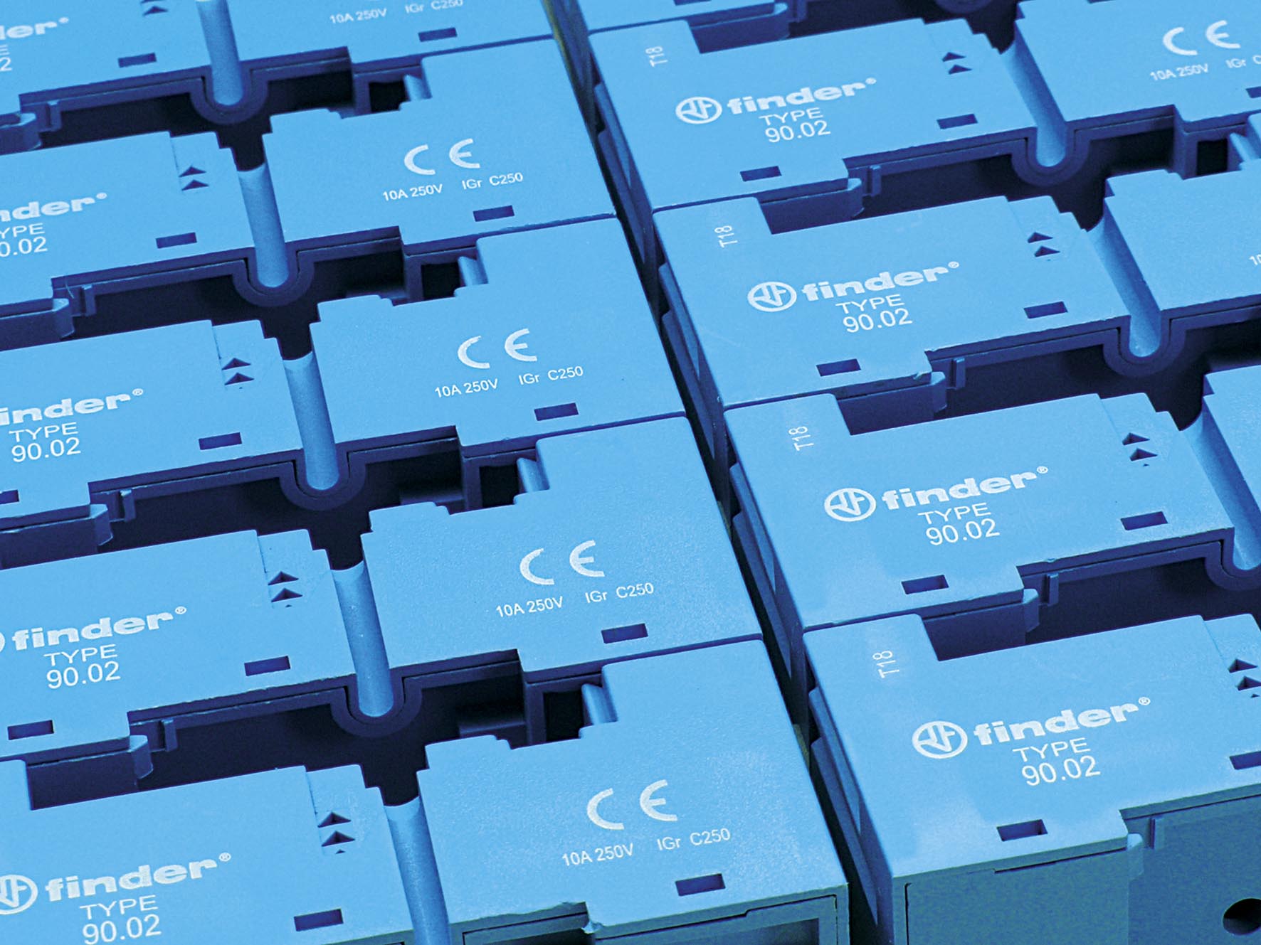 FINDER继电器底座